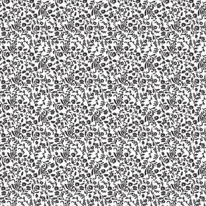 Scrapbook Customs Senior Bow BLACK WHITE 12”X12”Scrapbook Paper