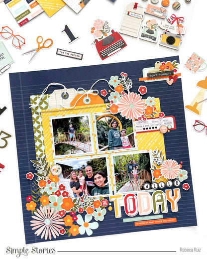 Simple Stories FOR THE RECORD Sticker Book 243pc