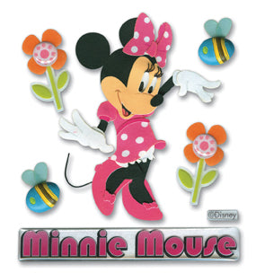 Ek Success Disney MINNIE MOUSE Stickers 6pc