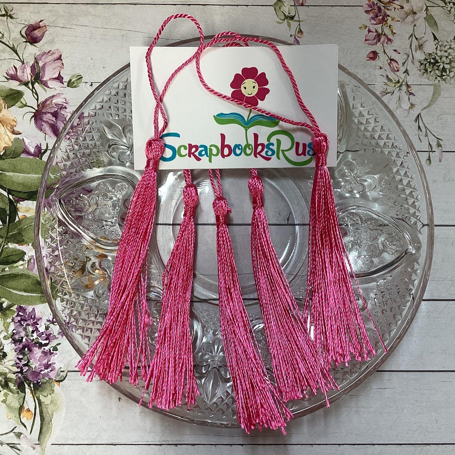 Scrapbooksrus DECORATIVE CHAINETTE TASSELS 5”