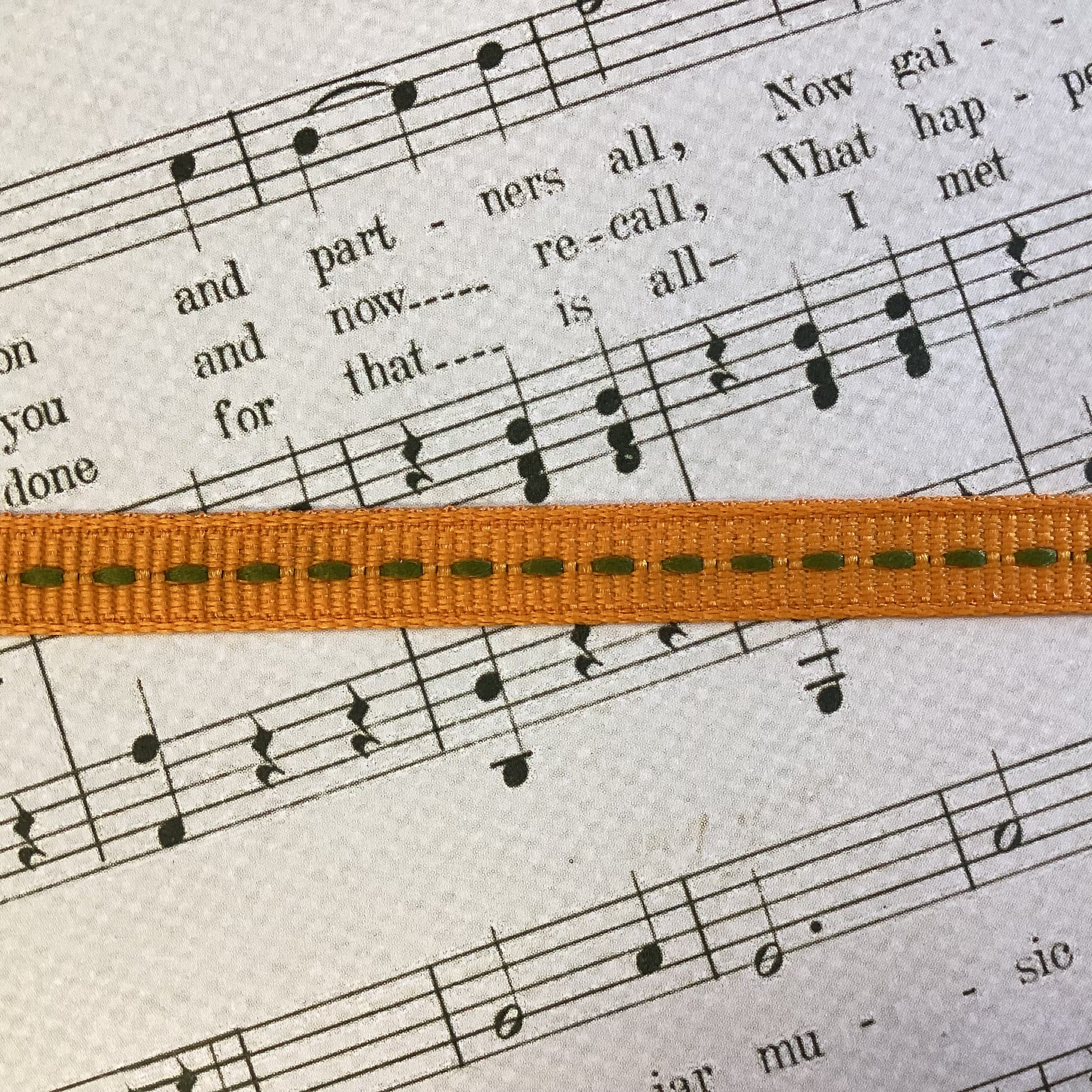 Creative Impressions 1/4&quot; STITCH RIBBON Grosgrain 1 yard yd