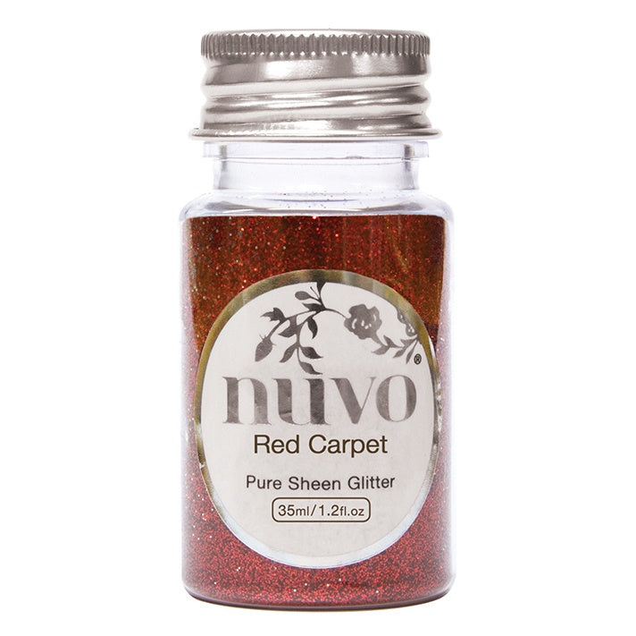 Nuvo Pure Sheen Glitter RED CARPET Bottle