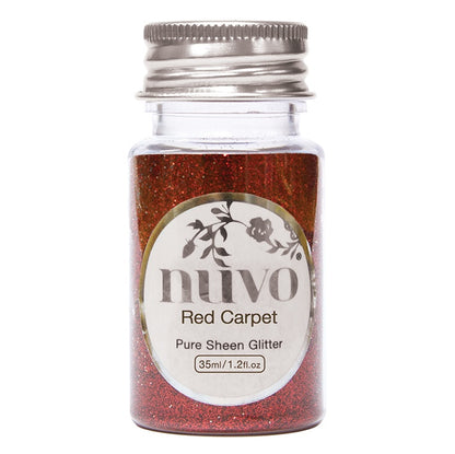 Nuvo Pure Sheen Glitter RED CARPET Bottle