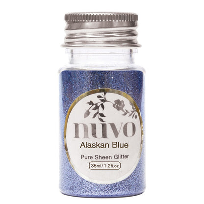 Nuvo Pure Sheen Glitter ALASKAN BLUE Bottle