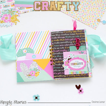 Simple Stories CRAFTY THINGS Washi Tape 5 Rolls