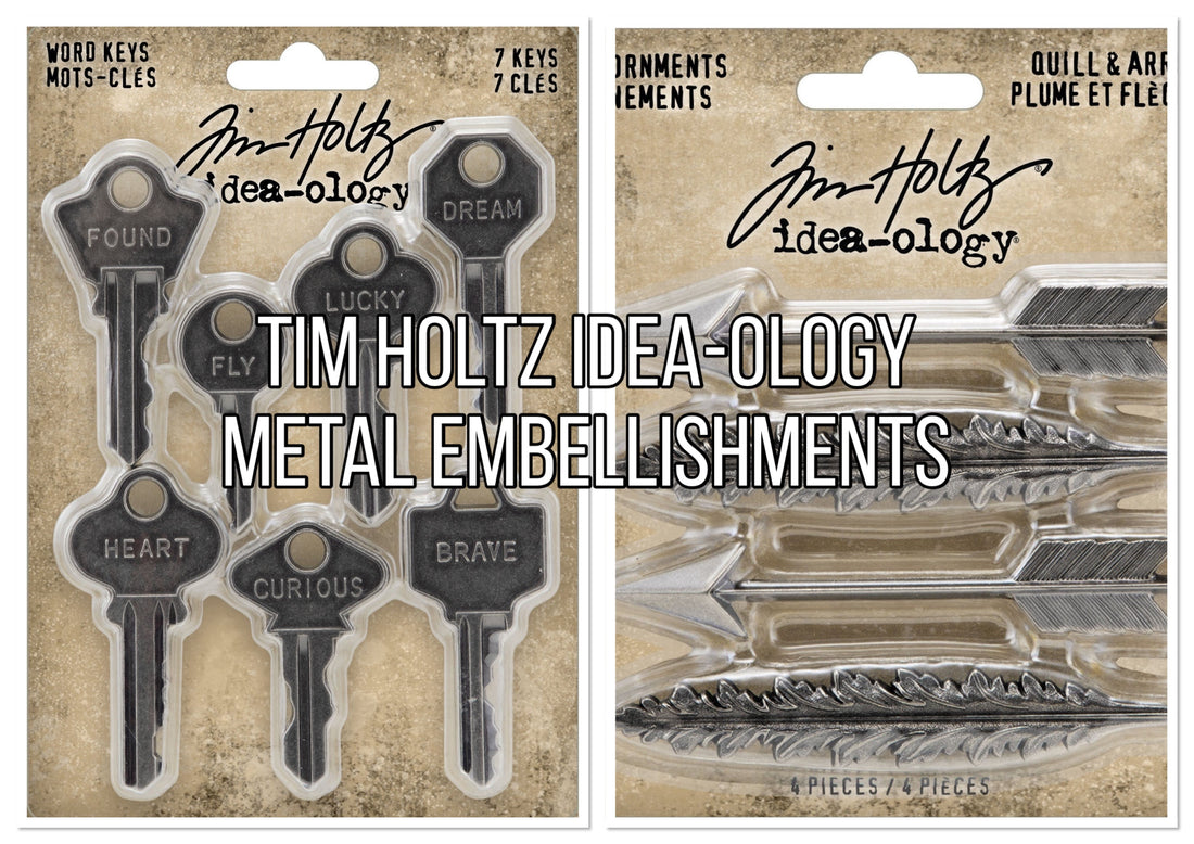 Tim Holtz IDEA-OLOGY Metal Embellishments