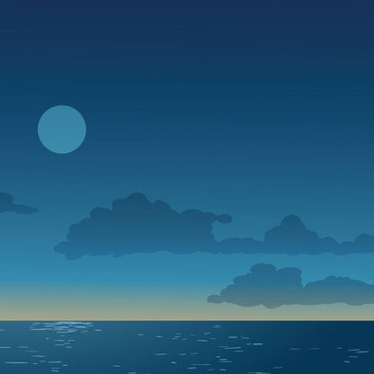 Scrapbook Customs DARK TROPICAL SUNSET 12X12 Scrapbook Paper