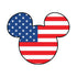 Magic Craft PATRIOTIC MAGIC EARS BOY Sticker