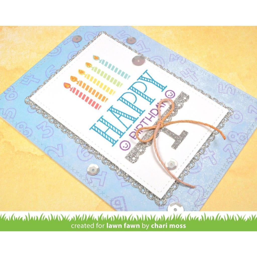 Lawn Fawn HAPPY HAPPY HAPPY Stamp &amp; Die Set