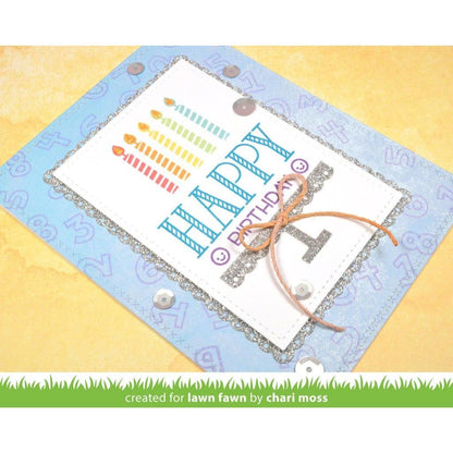Lawn Fawn HAPPY HAPPY HAPPY Stamp &amp; Die Set