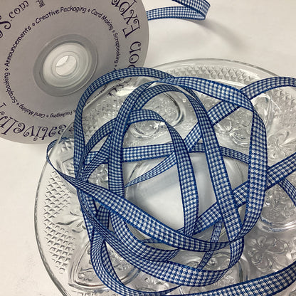 Creative Impressions 1/4” MINI CHECK GINGHAM Ribbon Trim 1 yard and