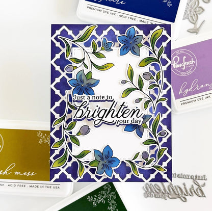 Pinkfresh Studio COVERPLATE TRELLIS Crafting Dies 1pc