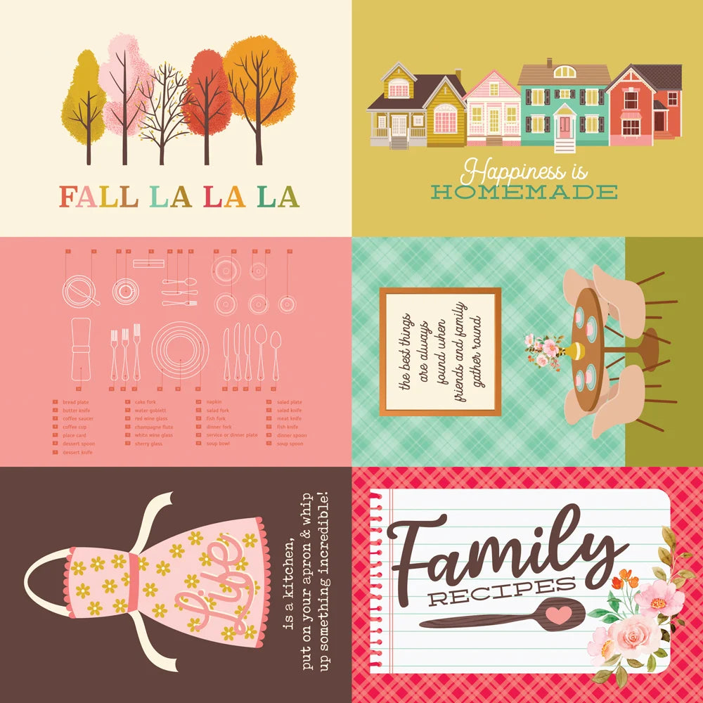 Simple Stories WHAT’S COOKIN’? 12X12 Scrapbook Paper