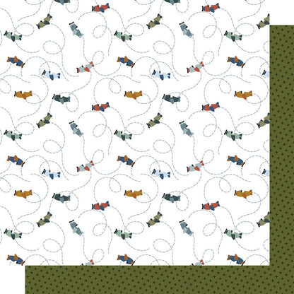 Echo Park DREAM BIG LITTLE BOY 12”X12&quot; Scrapbook Paper