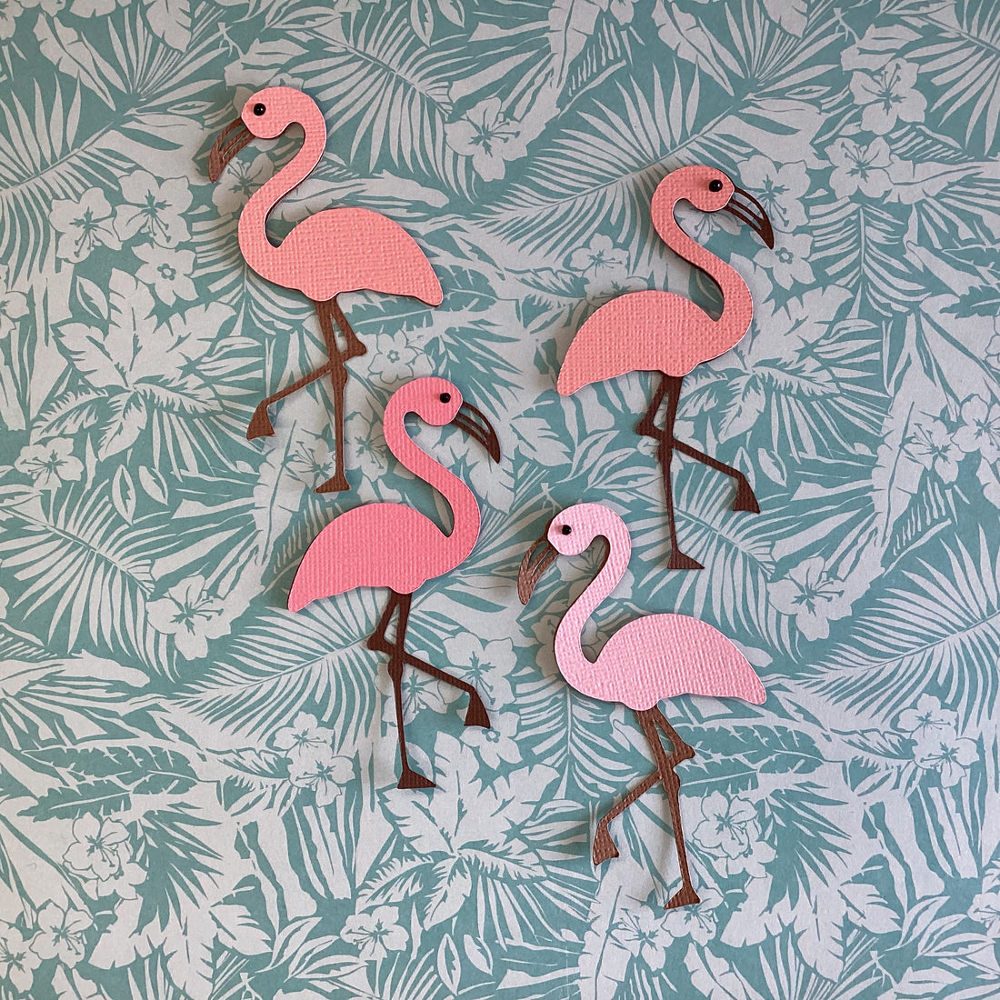 FLAMINGO Summer Scrapbook Die Cuts