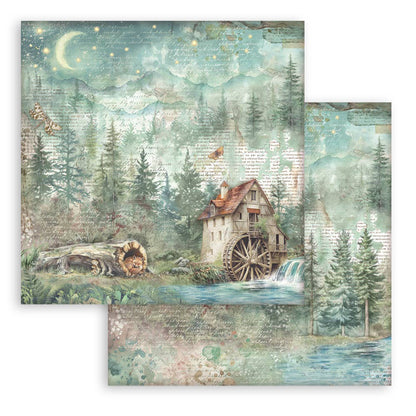 Stamperia HERBARIUM SILVAE 12”X12” Scrapbook Paper Maxi Pad