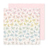 Crate Paper GINGHAM GARDEN ALIGHT 12”X12” Scrapbook Paper