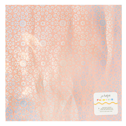 Jen Hadfield FLOWER CHILD Holographic Foil 12”X12” Speciality Paper