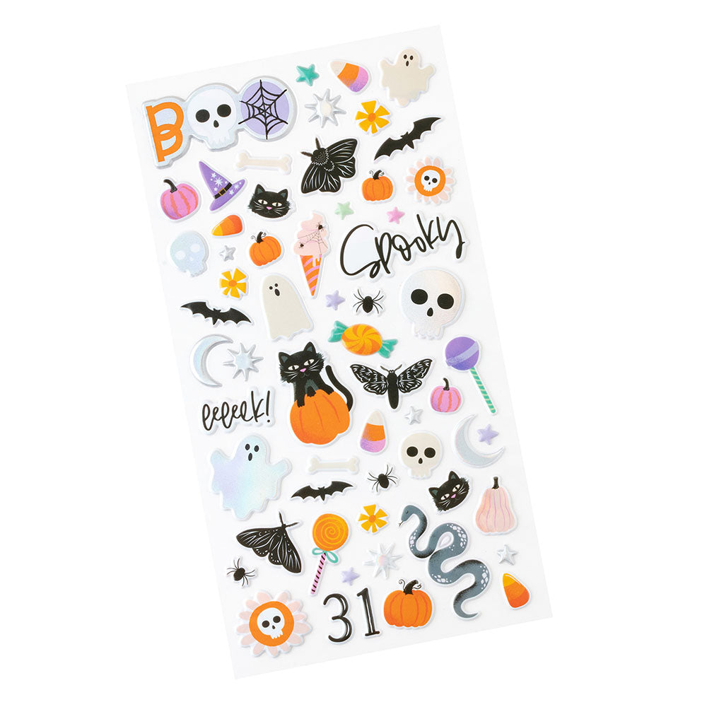Paige Evans TRICKS & TREATS Puffy Stickers 60pc