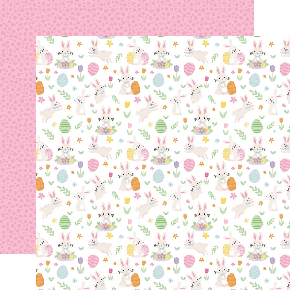 Echo Park EASTER BASKET 12”X12” Scrapbook Paper