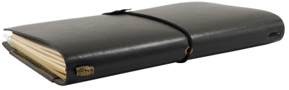 Peter Pauper VOYAGER BLACK Travel Journal Notebook