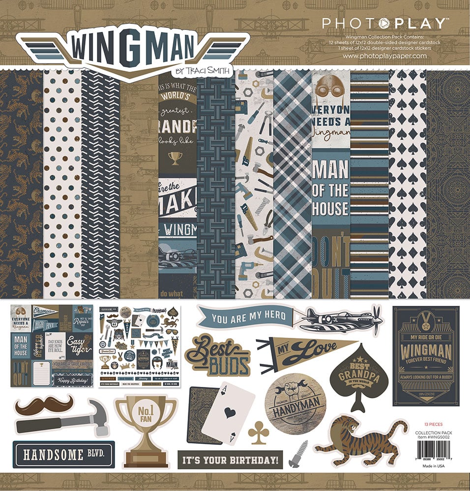 Photoplay WINGMAN 12”X12” Collection Pack