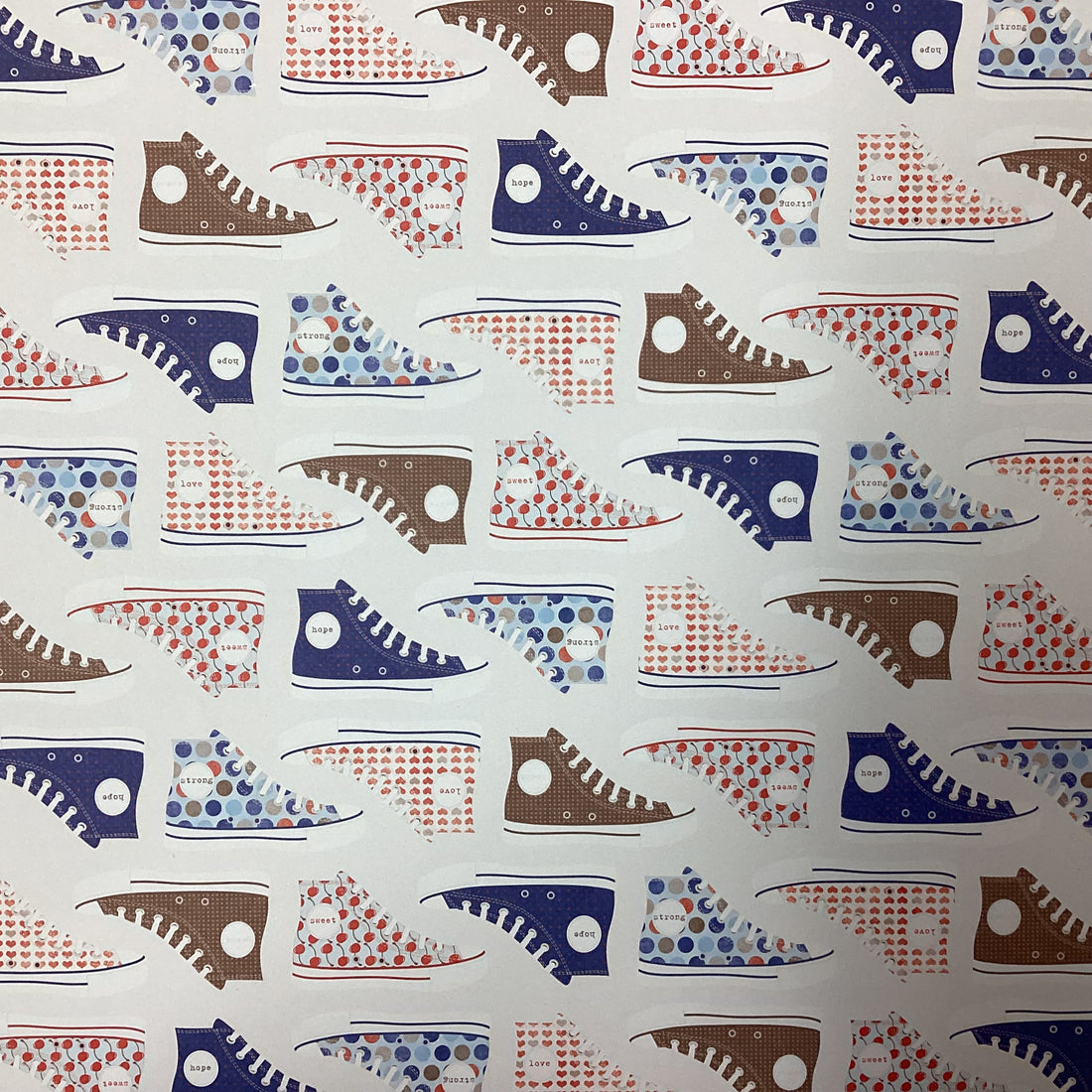 Dream Street Papers MJ - SNEAKY 12"X12" Scrapbook Paper