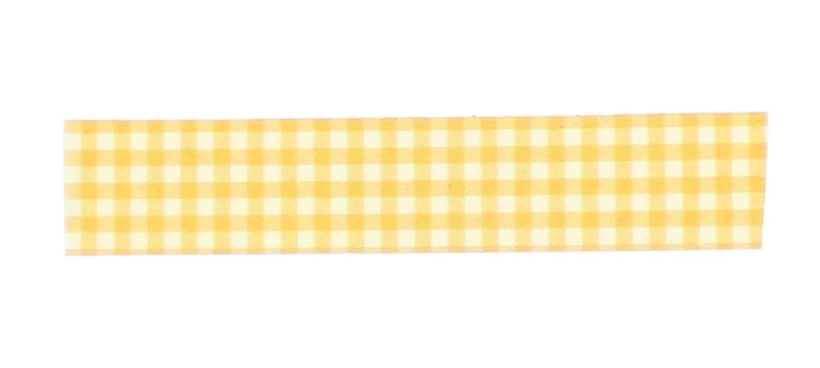 Echo Park Winnie The POOH GOLDEN HONEY GINGHAM Washi Tape