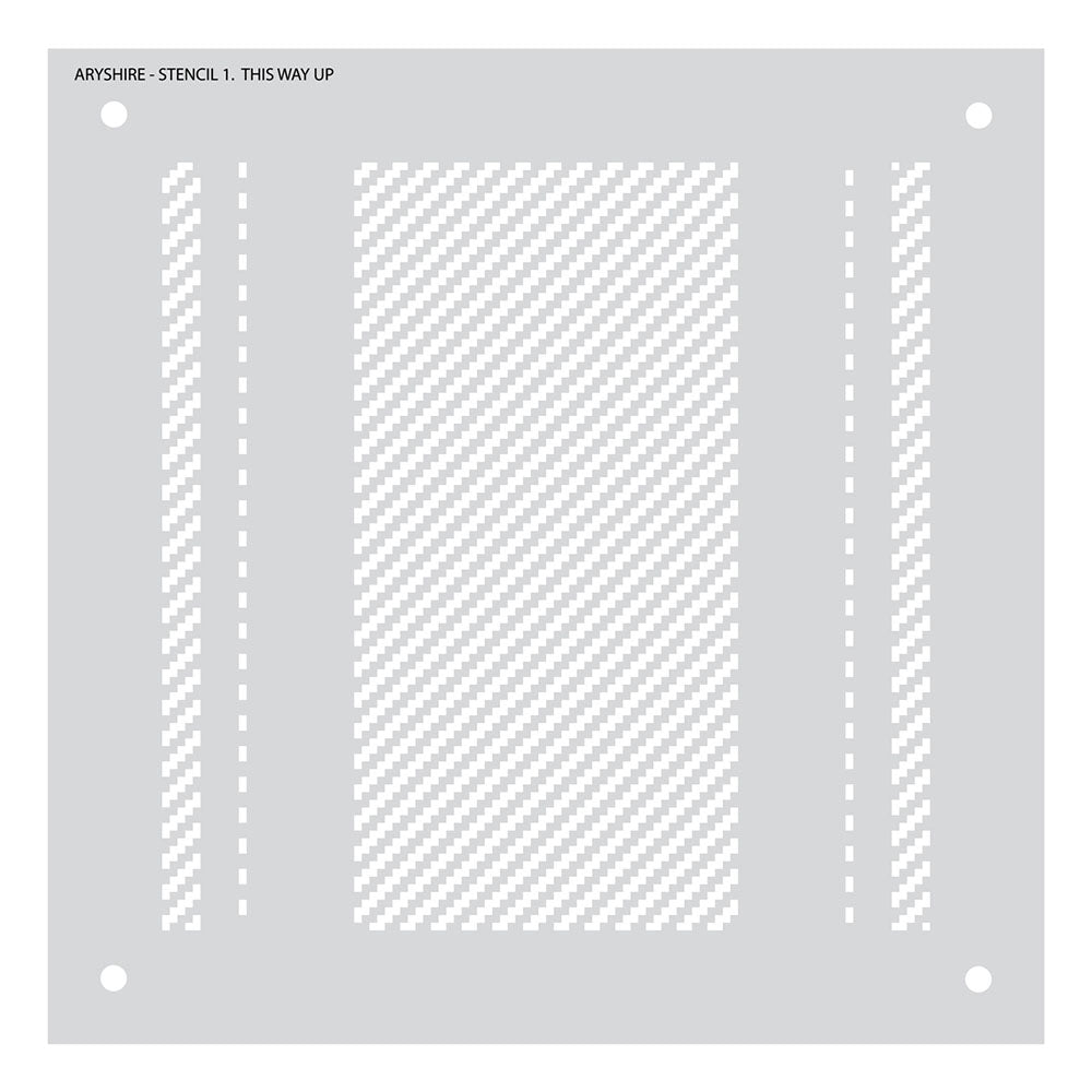 Crafter’s Companion AYRSHIRE Plastic Stencil Set 3pc