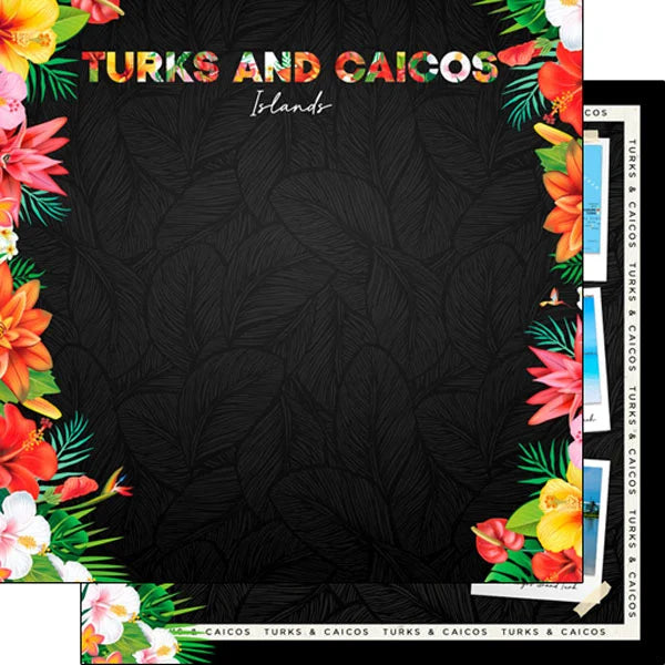 Scrapbooksrus TURKS AND CAICOS 12”X12” Scrapbook Kit