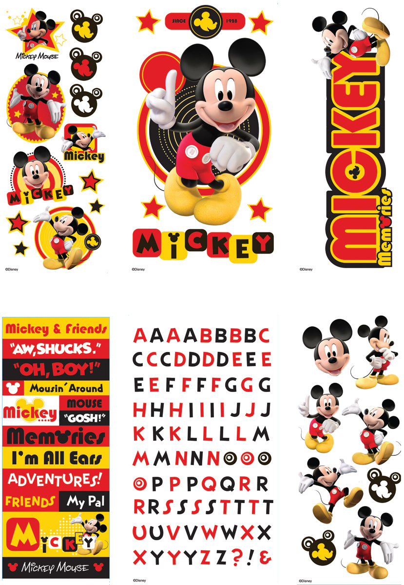 Ek Success Disney MICKEY Dimentional Sticker Value Pack