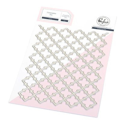 Pinkfresh Studio COVERPLATE TRELLIS Crafting Dies 1pc