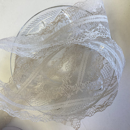Scrapbooksrus LACE SCALLOP Edge Ribbon 1 yard