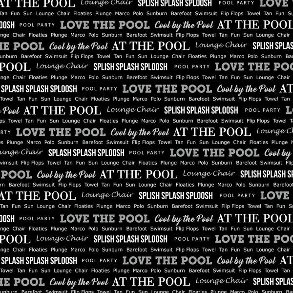 AT THE POOL PRIDE 