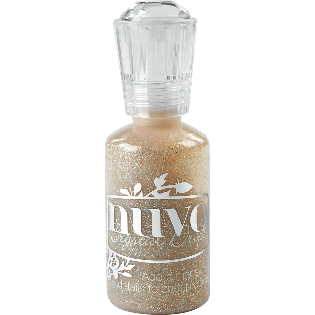 Nuvo Glitter Drops HONEY GOLD Glue 1oz