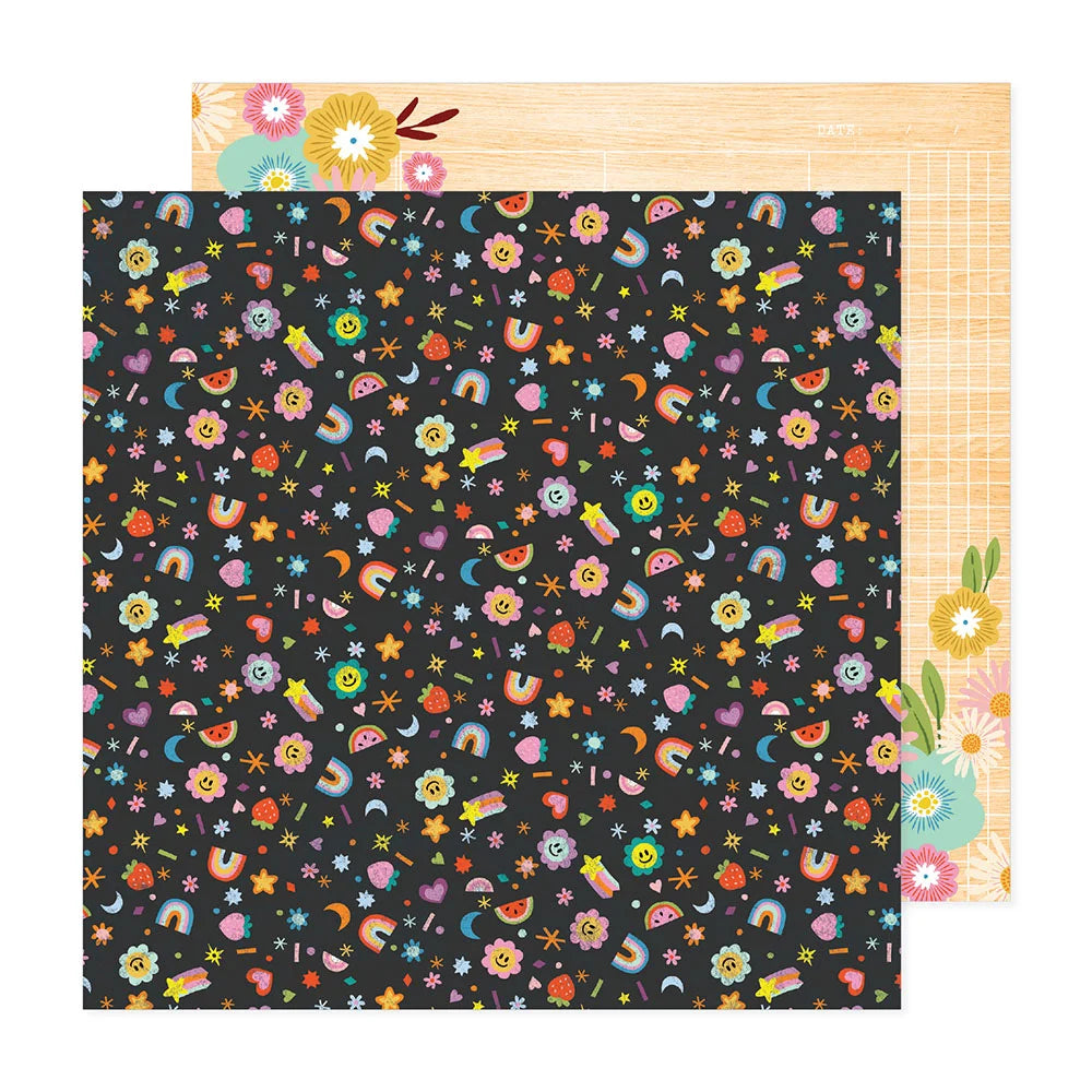 We R Makers Shimelle LIVE THE DREAM 12&quot;X12&quot; Scrapbook Paper