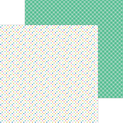 Doodlebug SUMMER FUN 12”X12” Paper Pack 13pc