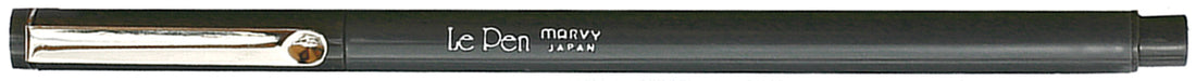 Marvy Uchida LePen BLACK 1 Fine Line Journaling Pen .03mm