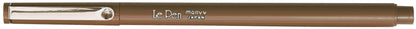 Marvy Uchida LePen BROWN 6 Fine Line Journaling Pen .03mm