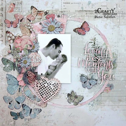 49 and Market Vintage Artistry TRANQUILITY TAG SET