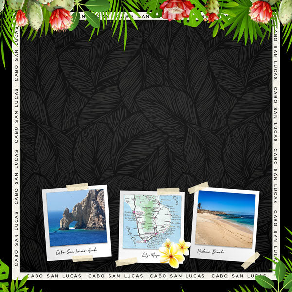 Scrapbooksrus CABO SAN LUCAS 12”X12” Scrapbook Kit