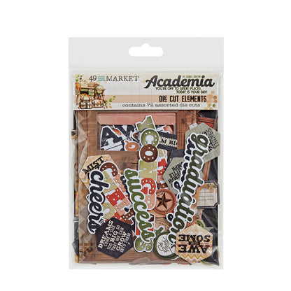 49 and Market Academia DIE CUT ELEMENTS 72pc