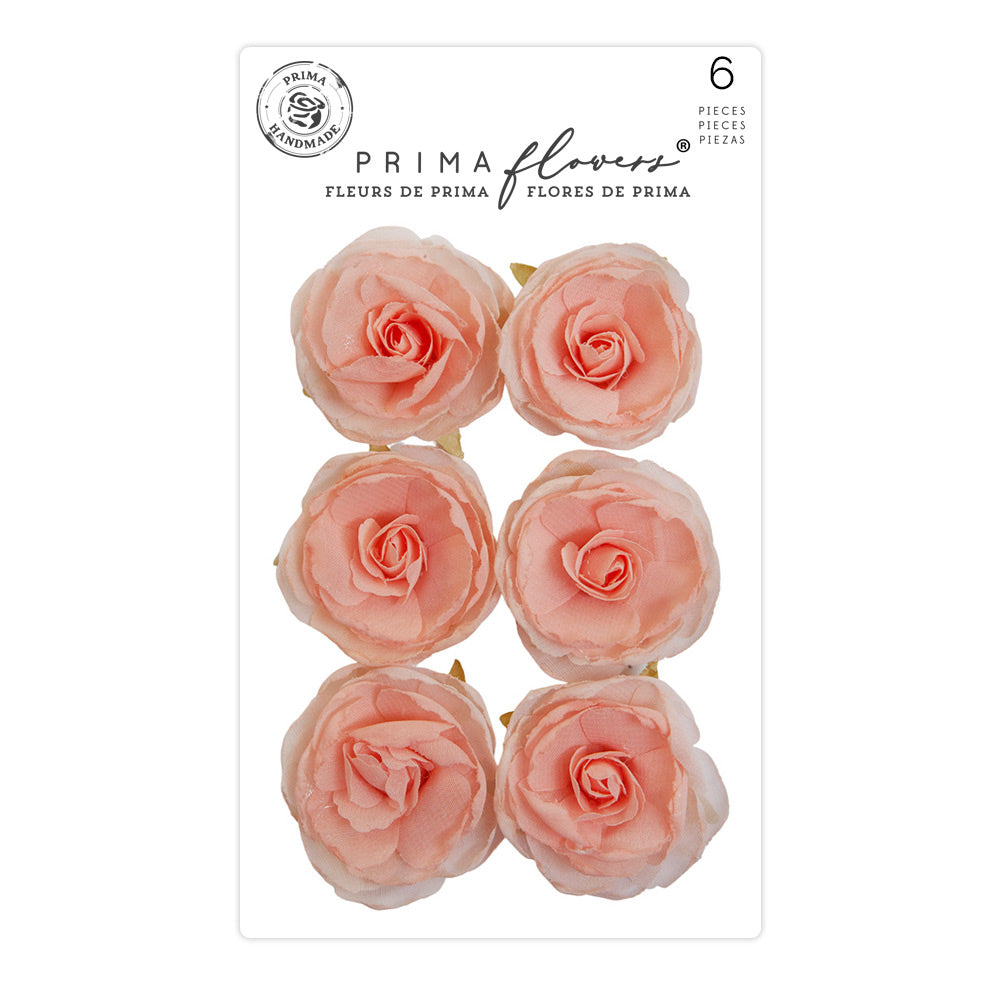 Prima THE PLANT DEPARTMENT Peachy Flowers 6pc