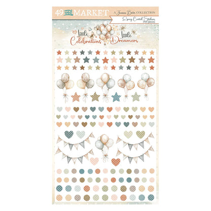 49 and Market LITTLE CELEBRATIONS DREAMERS Epoxy Stickers 143pc