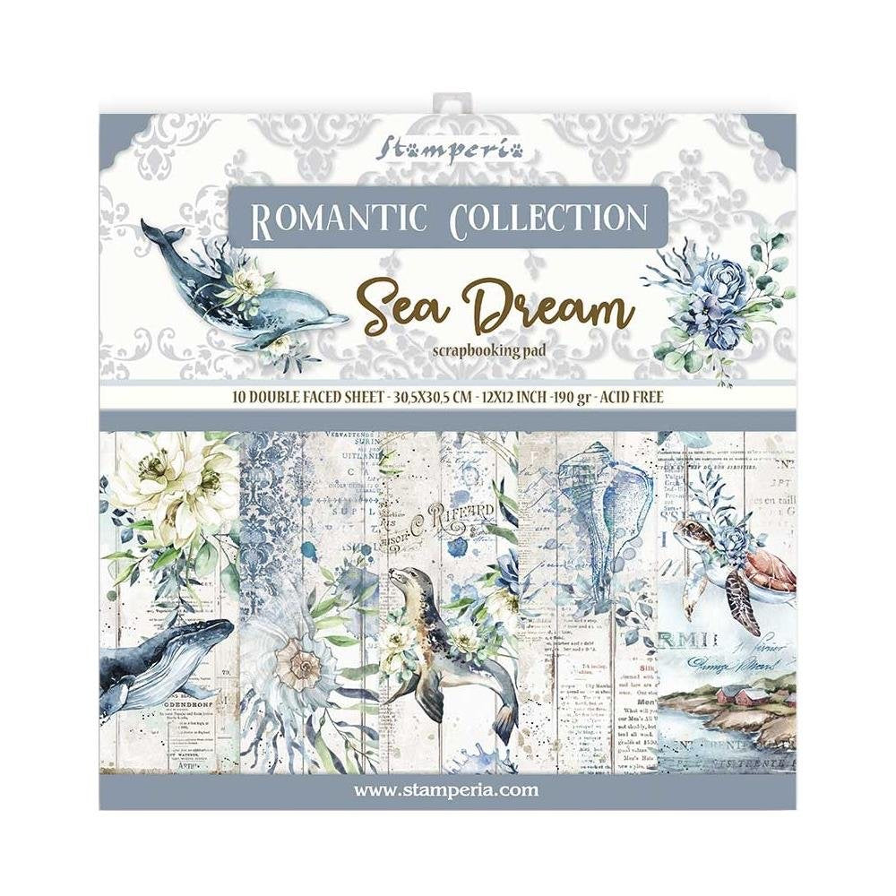 Stamperia Romantic SEA DREAM 12&quot;X12&quot; Scrapbooking Pad