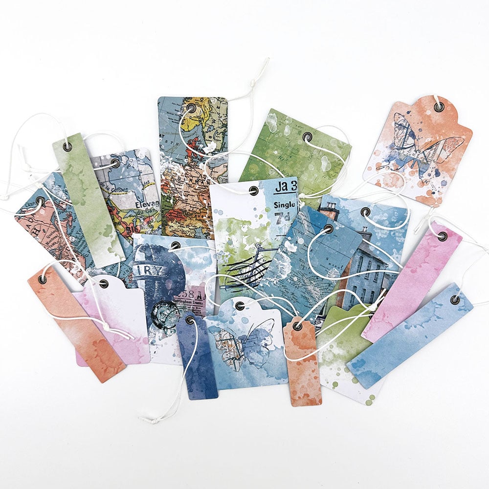 49 and Market Vintage Artistry EVERYWHERE TAG SET