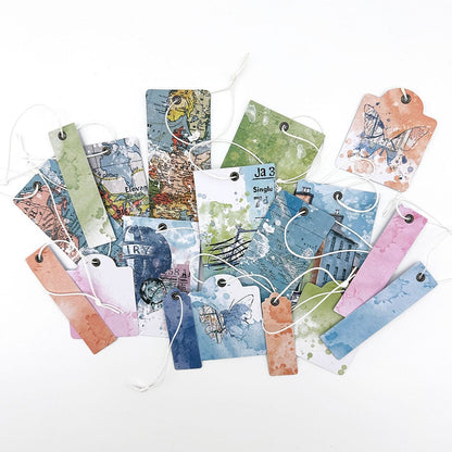 49 and Market Vintage Artistry EVERYWHERE TAG SET