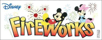 Disney Ek Success FIREWORKS 3D Sticker 2pc