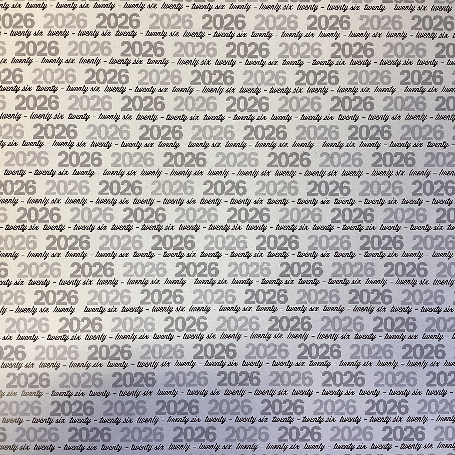 Scrapbook Customs 2026 CALENDAR JOURNALS 12”X12”Scrapbook Paper