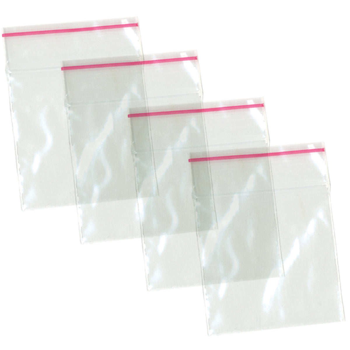 Craft Medley ZIPPER-SEAL POLYBAGS 2”X2” 140pc